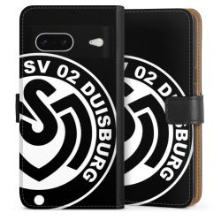 Sideflip mit langer Lasche schwarz