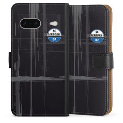 Sideflip mit langer Lasche schwarz