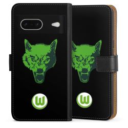 Sideflip mit langer Lasche schwarz