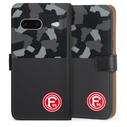 Sideflip mit langer Lasche schwarz