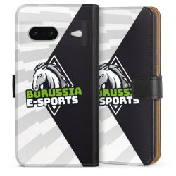 Sideflip mit langer Lasche schwarz