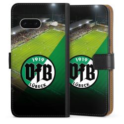 Sideflip mit langer Lasche schwarz