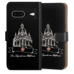 Sideflip mit langer Lasche schwarz