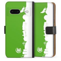 Sideflip mit langer Lasche schwarz