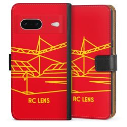 Sideflip mit langer Lasche schwarz