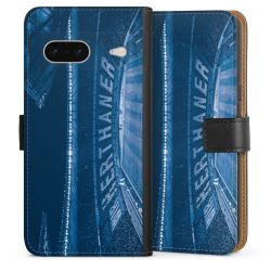 Sideflip mit langer Lasche schwarz