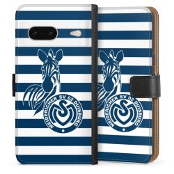 Sideflip mit langer Lasche schwarz