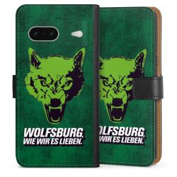 Sideflip mit langer Lasche schwarz