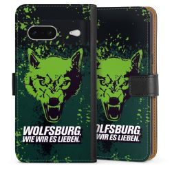 Sideflip mit langer Lasche schwarz