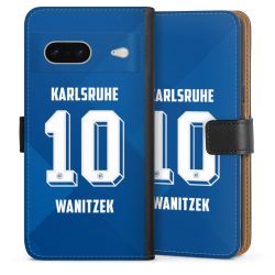 Sideflip mit langer Lasche schwarz