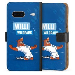 Sideflip mit langer Lasche schwarz