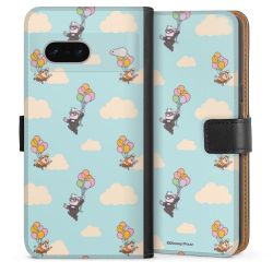 Sideflip mit langer Lasche schwarz