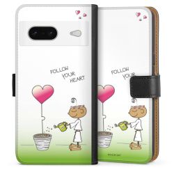 Sideflip mit langer Lasche schwarz