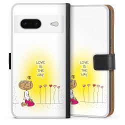 Sideflip mit langer Lasche schwarz