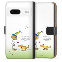 Sideflip mit langer Lasche schwarz