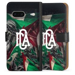 Sideflip mit langer Lasche schwarz