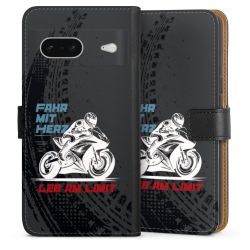 Sideflip mit langer Lasche schwarz