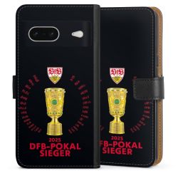 Sideflip mit langer Lasche schwarz