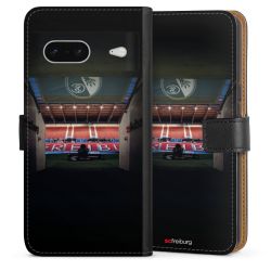 Sideflip mit langer Lasche schwarz