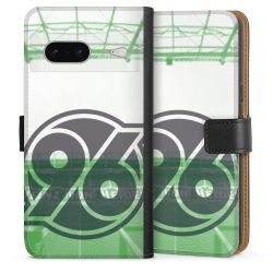 Sideflip mit langer Lasche schwarz