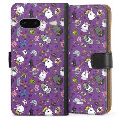 Sideflip mit langer Lasche schwarz