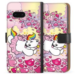 Sideflip mit langer Lasche schwarz