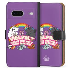 Sideflip mit langer Lasche schwarz