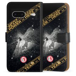 Sideflip mit langer Lasche schwarz