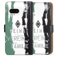 Sideflip mit langer Lasche schwarz