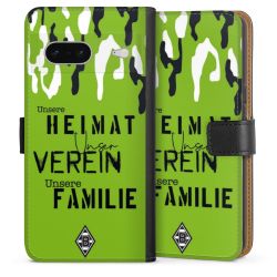 Sideflip mit langer Lasche schwarz