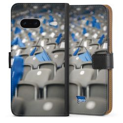 Sideflip mit langer Lasche schwarz