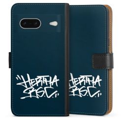 Sideflip mit langer Lasche schwarz