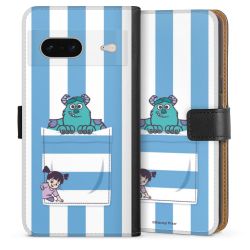 Sideflip mit langer Lasche schwarz