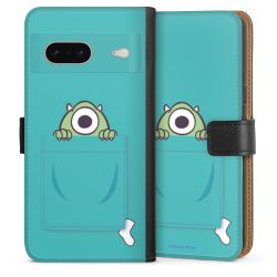 Sideflip mit langer Lasche schwarz