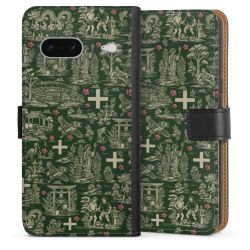 Sideflip mit langer Lasche schwarz