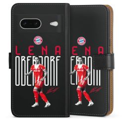 Sideflip mit langer Lasche schwarz