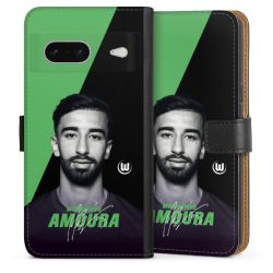 Sideflip mit langer Lasche schwarz