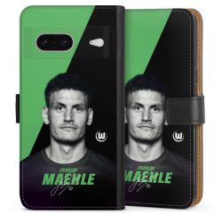 Sideflip mit langer Lasche schwarz