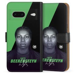 Sideflip mit langer Lasche schwarz