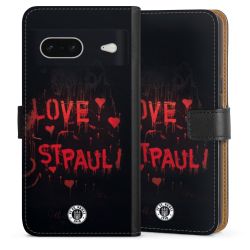 Sideflip mit langer Lasche schwarz