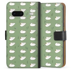 Sideflip mit langer Lasche schwarz