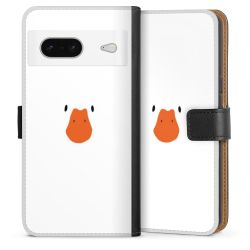 Sideflip mit langer Lasche schwarz