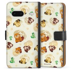 Sideflip mit langer Lasche schwarz