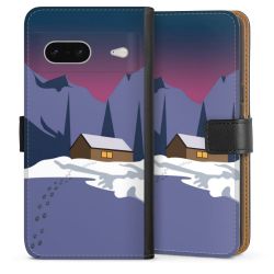 Sideflip mit langer Lasche schwarz