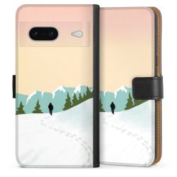 Sideflip mit langer Lasche schwarz