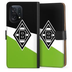 Sideflip mit langer Lasche schwarz