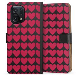 Sideflip mit langer Lasche schwarz