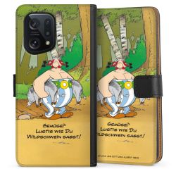 Sideflip mit langer Lasche schwarz