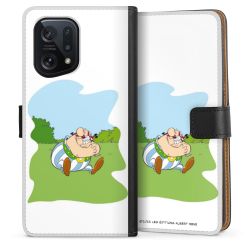 Sideflip mit langer Lasche schwarz