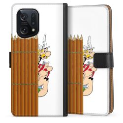 Sideflip mit langer Lasche schwarz